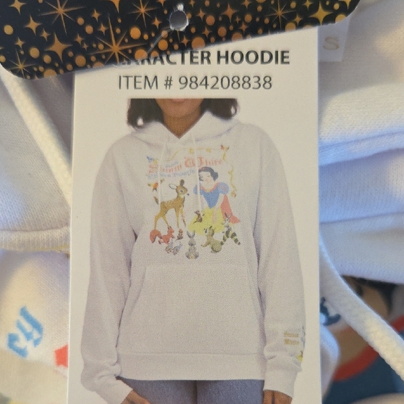 Disney Snow White and Friends White Hoodie - Picture 8 of 13